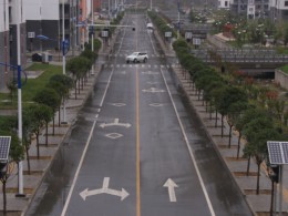 甘肅省舟曲災后恢復重建峰迭新區(qū)城市道路工程（甘肅省建設(shè)工程飛天獎）